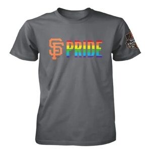 Rare SF Giants Pride Tee, Size Large